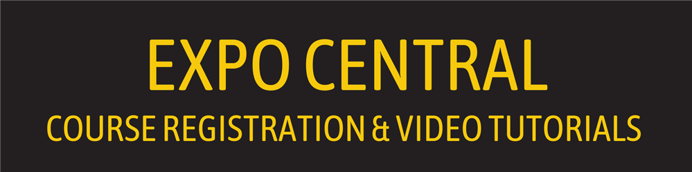  EXPO Central and Course Registration